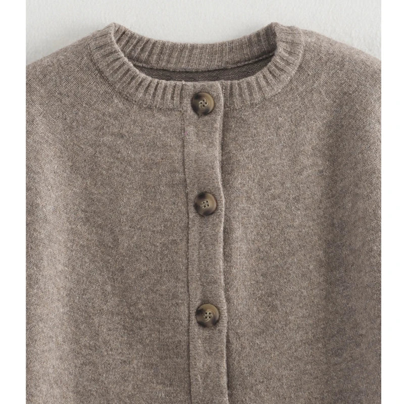 ricot Cape Cardigan pour femmes châle manteaux d'hiver femme recadrée manteau Ponchos pour femmes mode vêtements d'extérieur Capes de femme