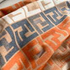 Écharpe de luxe imprimée double face pour femmes, Pashmina doux et chaud, châle à la mode, pour l'extérieur, résistant au froid, couverture coupe-vent